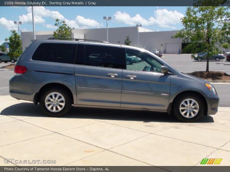 Sterling Gray Metallic / Gray 2009 Honda Odyssey EX