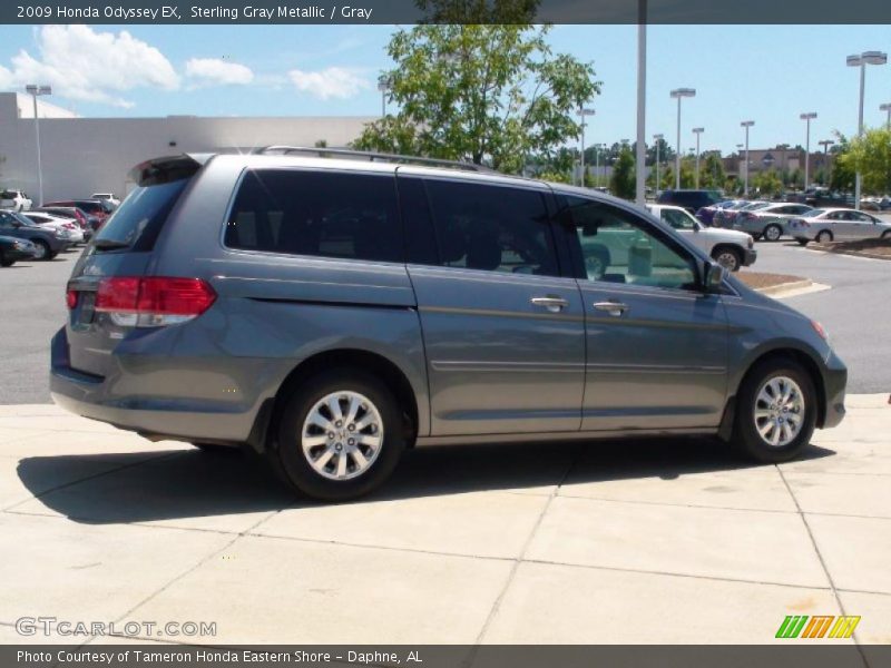 Sterling Gray Metallic / Gray 2009 Honda Odyssey EX