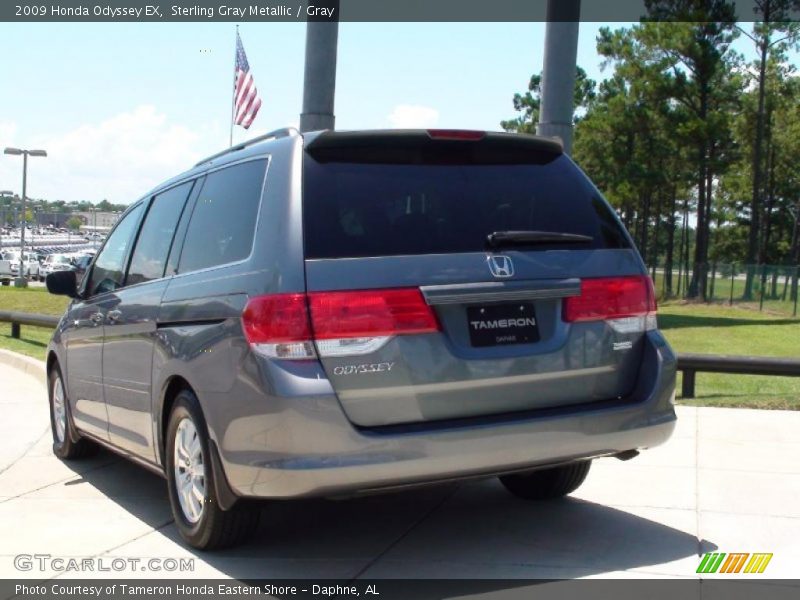 Sterling Gray Metallic / Gray 2009 Honda Odyssey EX