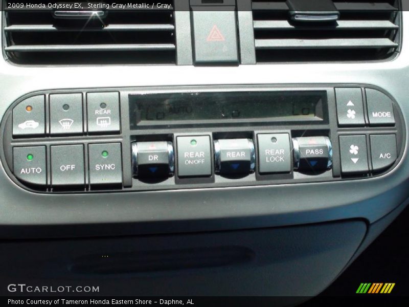 Sterling Gray Metallic / Gray 2009 Honda Odyssey EX