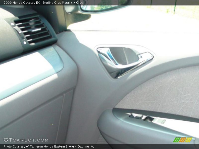 Sterling Gray Metallic / Gray 2009 Honda Odyssey EX