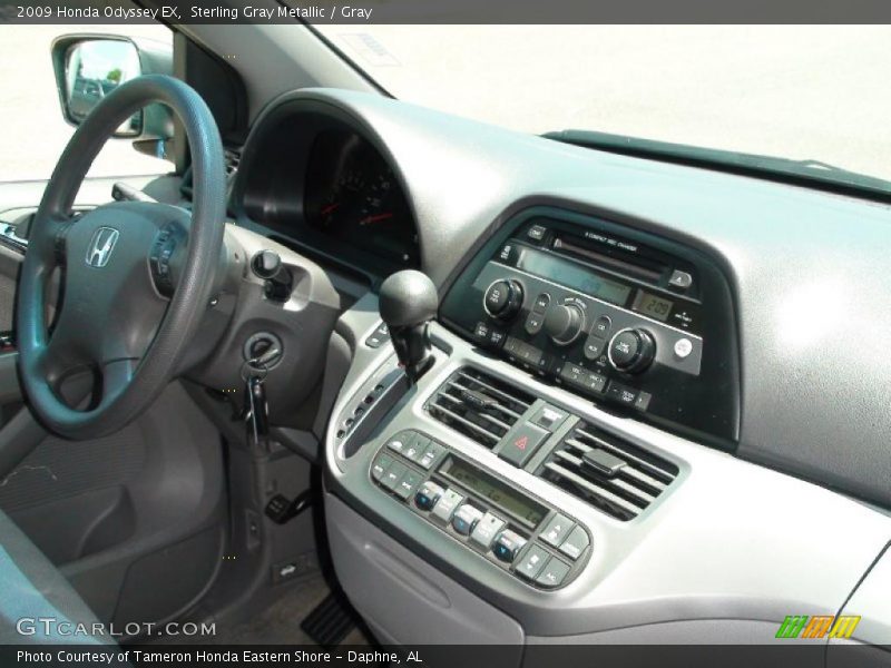 Sterling Gray Metallic / Gray 2009 Honda Odyssey EX
