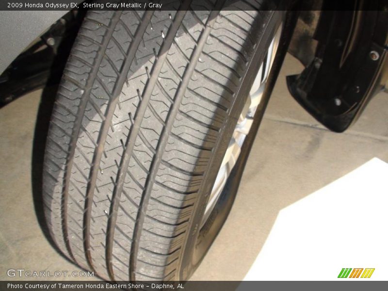 Sterling Gray Metallic / Gray 2009 Honda Odyssey EX