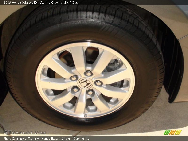 Sterling Gray Metallic / Gray 2009 Honda Odyssey EX