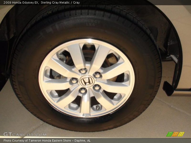 Sterling Gray Metallic / Gray 2009 Honda Odyssey EX