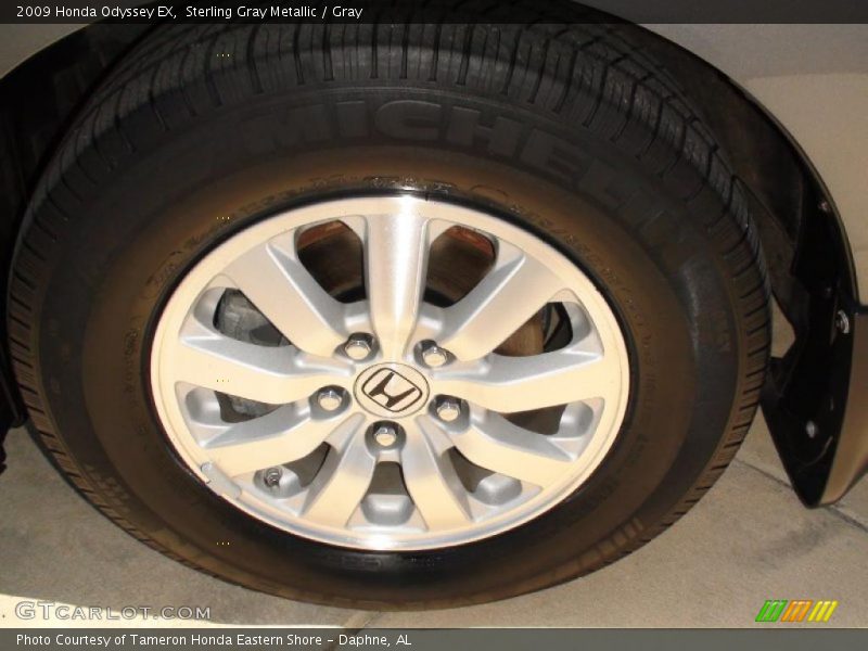 Sterling Gray Metallic / Gray 2009 Honda Odyssey EX