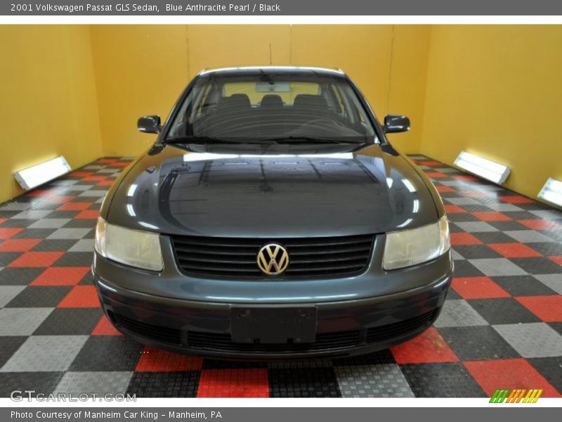 Blue Anthracite Pearl / Black 2001 Volkswagen Passat GLS Sedan