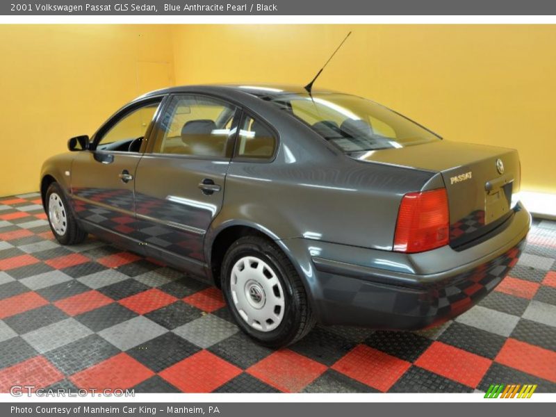 Blue Anthracite Pearl / Black 2001 Volkswagen Passat GLS Sedan