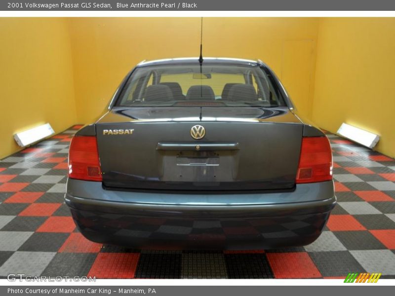 Blue Anthracite Pearl / Black 2001 Volkswagen Passat GLS Sedan