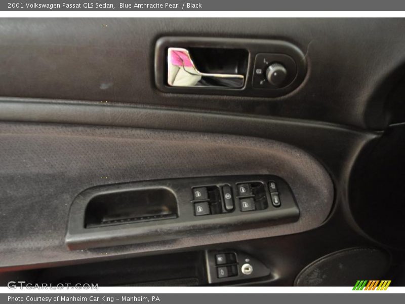 Blue Anthracite Pearl / Black 2001 Volkswagen Passat GLS Sedan