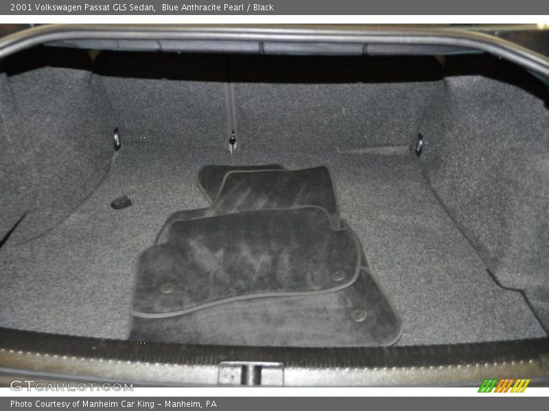 Blue Anthracite Pearl / Black 2001 Volkswagen Passat GLS Sedan