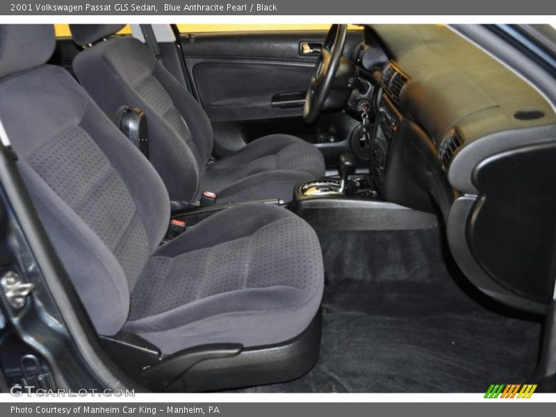Blue Anthracite Pearl / Black 2001 Volkswagen Passat GLS Sedan