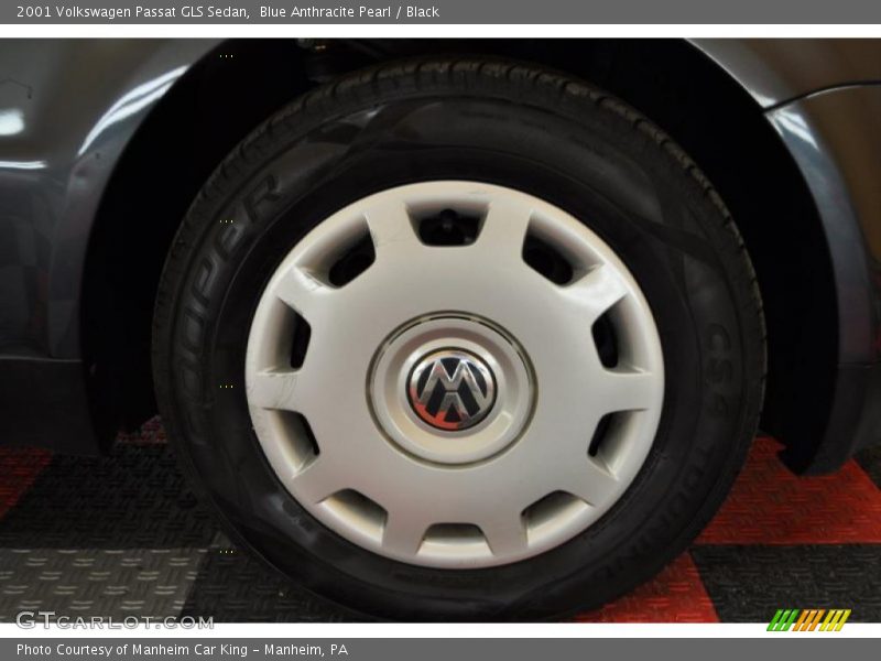 Blue Anthracite Pearl / Black 2001 Volkswagen Passat GLS Sedan