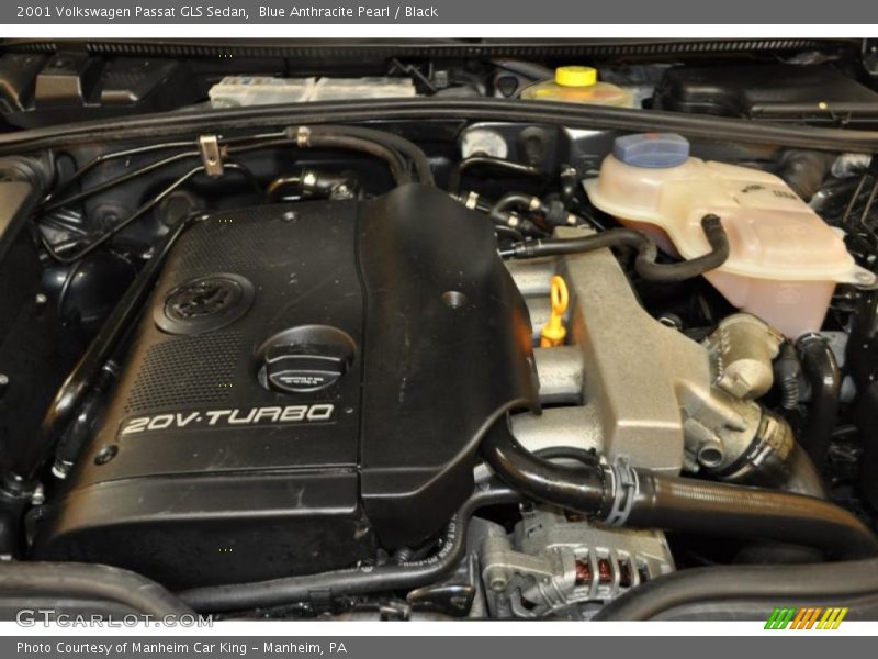 Blue Anthracite Pearl / Black 2001 Volkswagen Passat GLS Sedan