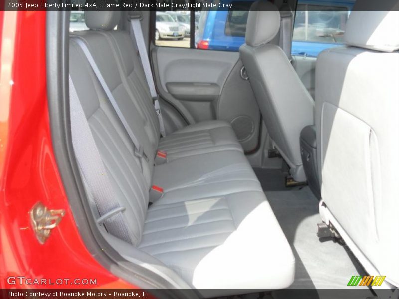 Flame Red / Dark Slate Gray/Light Slate Gray 2005 Jeep Liberty Limited 4x4