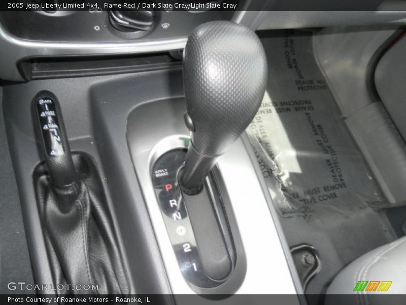 Flame Red / Dark Slate Gray/Light Slate Gray 2005 Jeep Liberty Limited 4x4