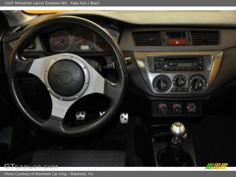 Rally Red / Black 2005 Mitsubishi Lancer Evolution MR