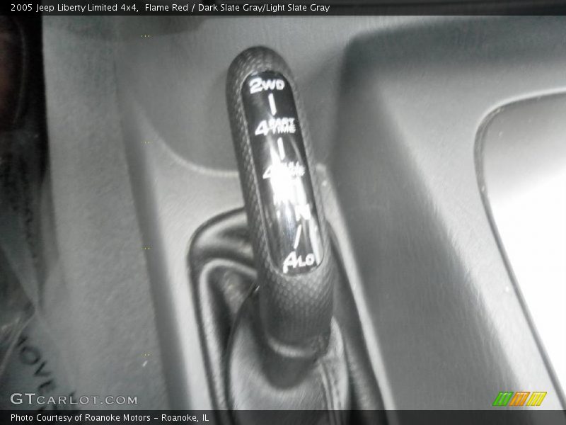 Flame Red / Dark Slate Gray/Light Slate Gray 2005 Jeep Liberty Limited 4x4
