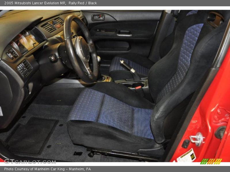 Rally Red / Black 2005 Mitsubishi Lancer Evolution MR