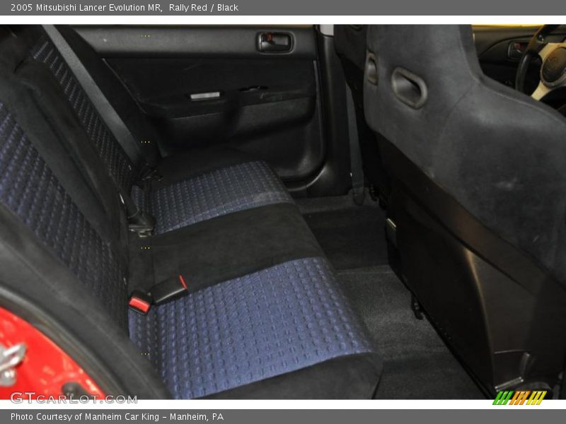 Rally Red / Black 2005 Mitsubishi Lancer Evolution MR