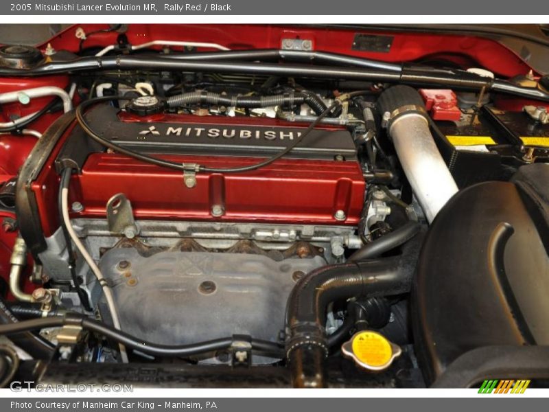 Rally Red / Black 2005 Mitsubishi Lancer Evolution MR