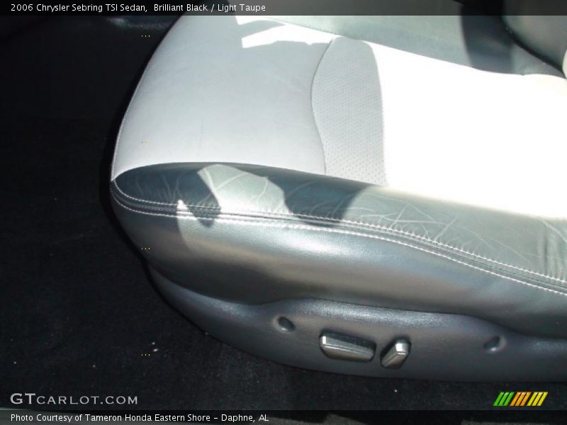 Brilliant Black / Light Taupe 2006 Chrysler Sebring TSI Sedan
