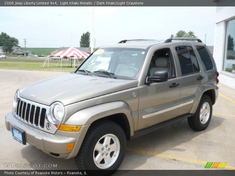 Light Khaki Metallic / Dark Khaki/Light Graystone 2006 Jeep Liberty Limited 4x4