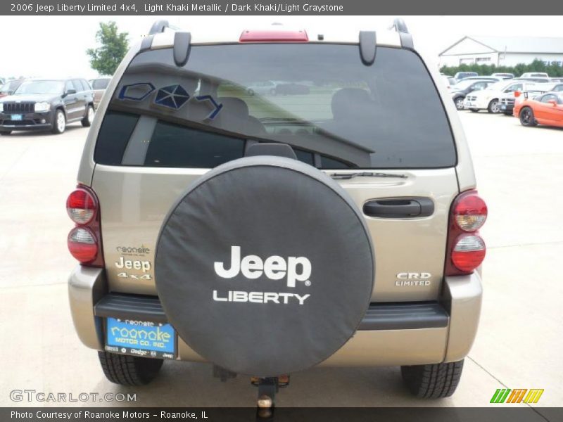 Light Khaki Metallic / Dark Khaki/Light Graystone 2006 Jeep Liberty Limited 4x4