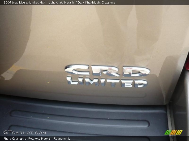 Light Khaki Metallic / Dark Khaki/Light Graystone 2006 Jeep Liberty Limited 4x4