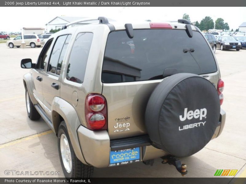 Light Khaki Metallic / Dark Khaki/Light Graystone 2006 Jeep Liberty Limited 4x4