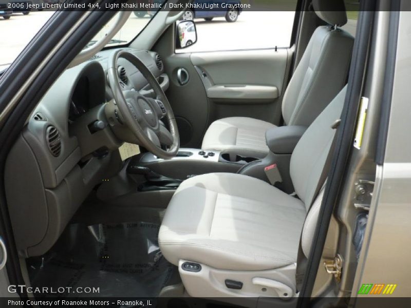 Light Khaki Metallic / Dark Khaki/Light Graystone 2006 Jeep Liberty Limited 4x4