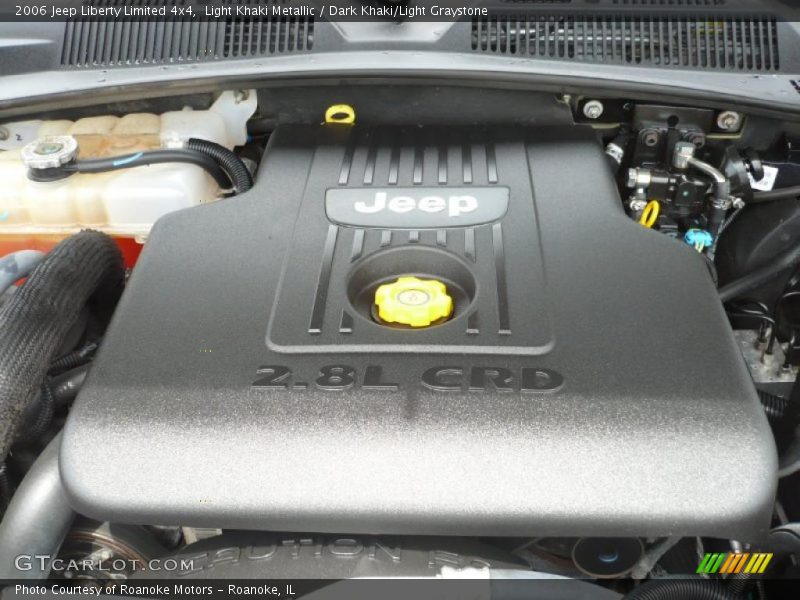 Light Khaki Metallic / Dark Khaki/Light Graystone 2006 Jeep Liberty Limited 4x4