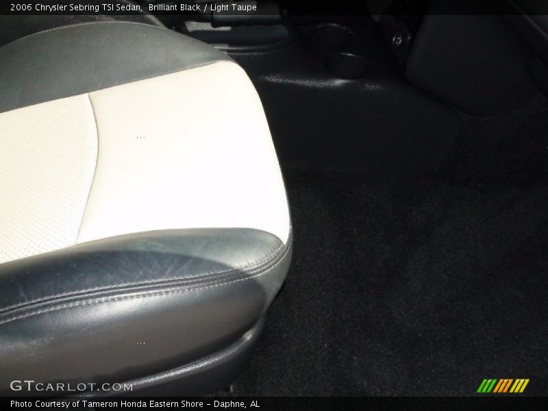 Brilliant Black / Light Taupe 2006 Chrysler Sebring TSI Sedan