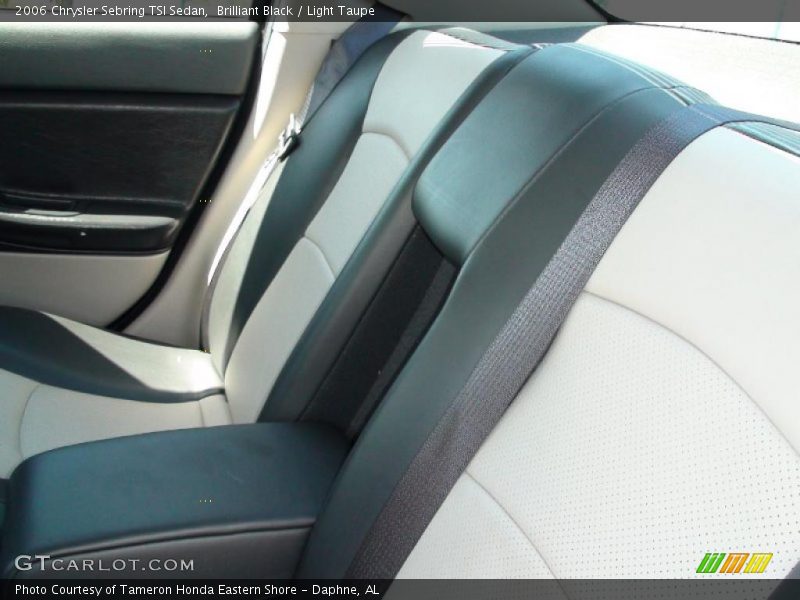 Brilliant Black / Light Taupe 2006 Chrysler Sebring TSI Sedan