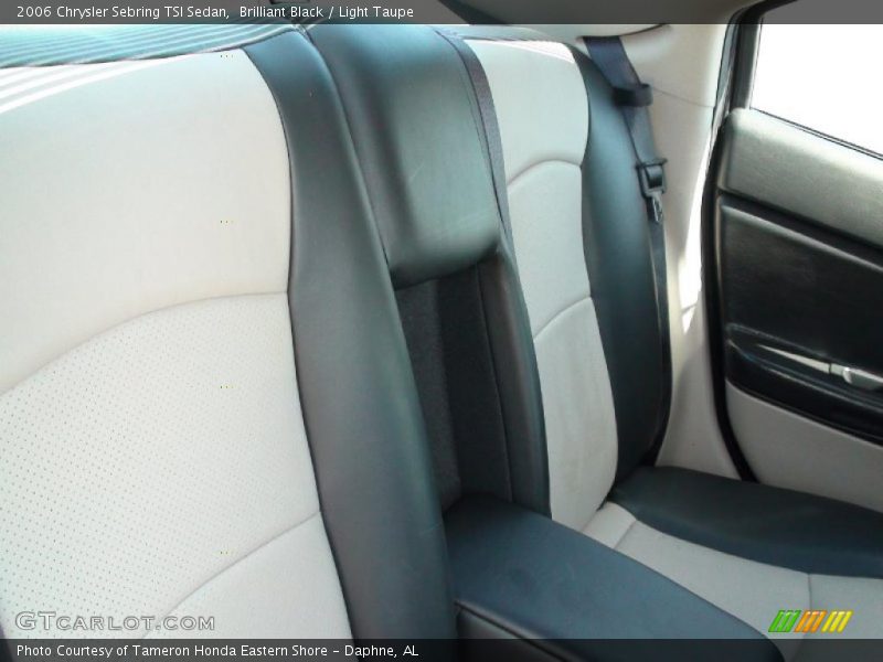 Brilliant Black / Light Taupe 2006 Chrysler Sebring TSI Sedan
