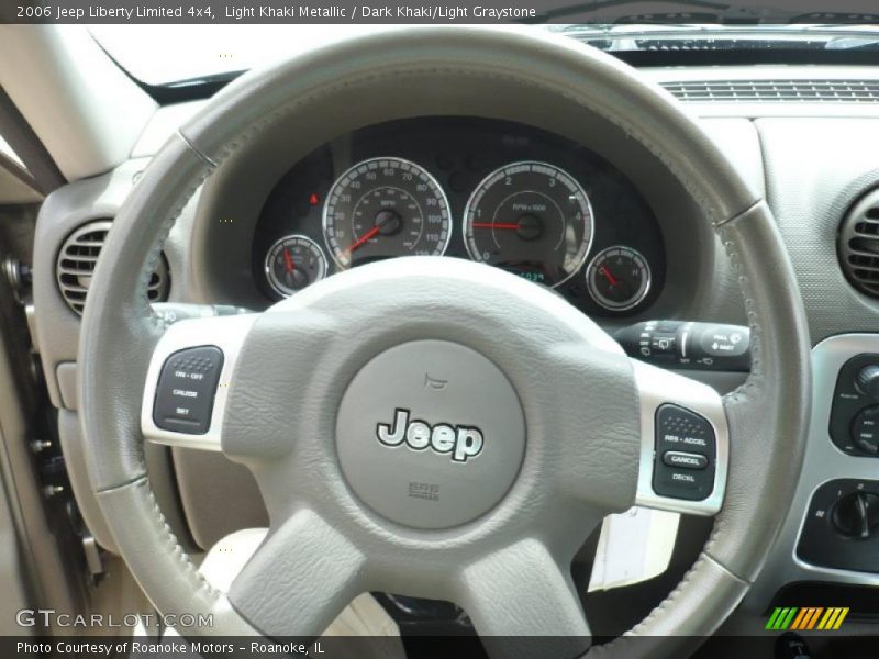 Light Khaki Metallic / Dark Khaki/Light Graystone 2006 Jeep Liberty Limited 4x4