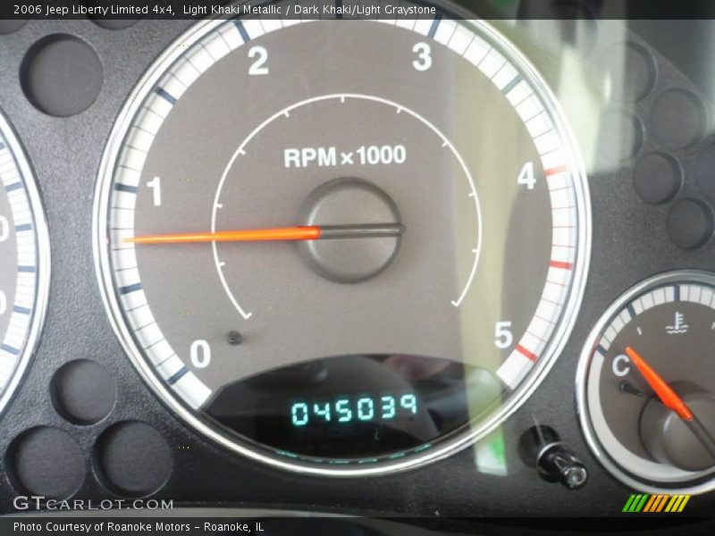 Light Khaki Metallic / Dark Khaki/Light Graystone 2006 Jeep Liberty Limited 4x4