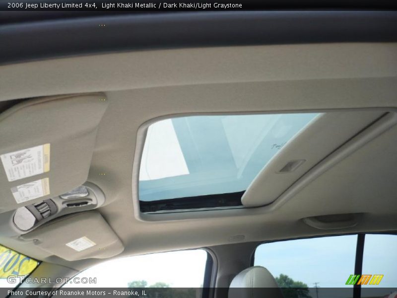 Light Khaki Metallic / Dark Khaki/Light Graystone 2006 Jeep Liberty Limited 4x4