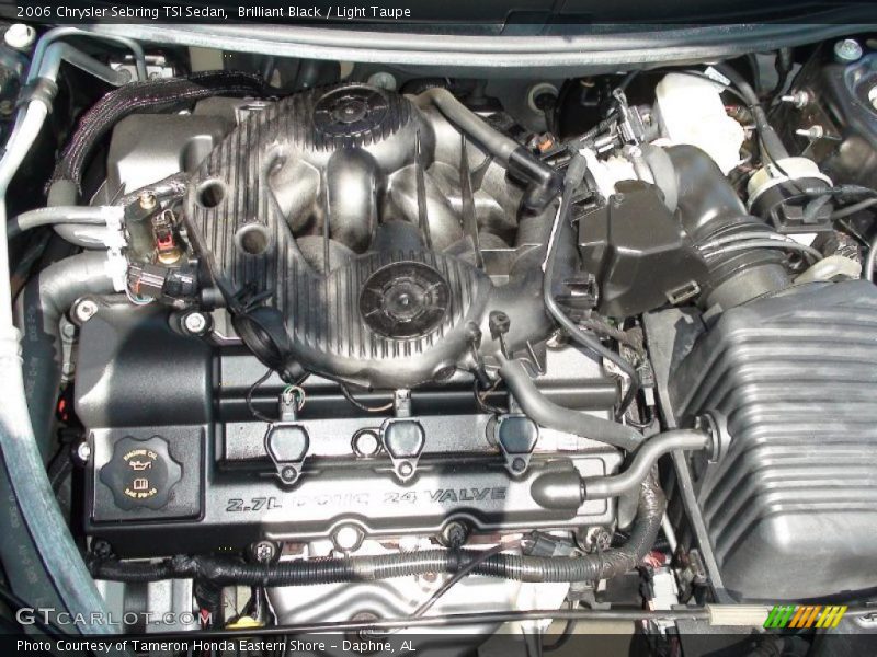 Brilliant Black / Light Taupe 2006 Chrysler Sebring TSI Sedan