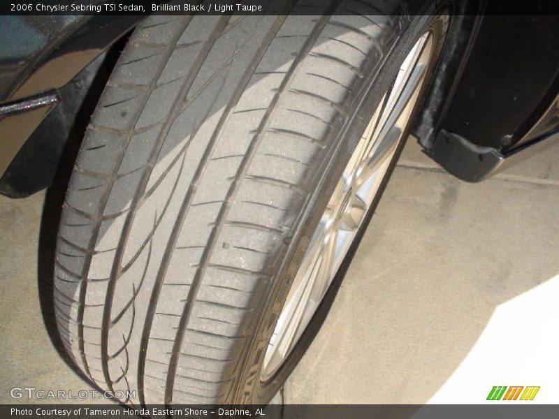 Brilliant Black / Light Taupe 2006 Chrysler Sebring TSI Sedan