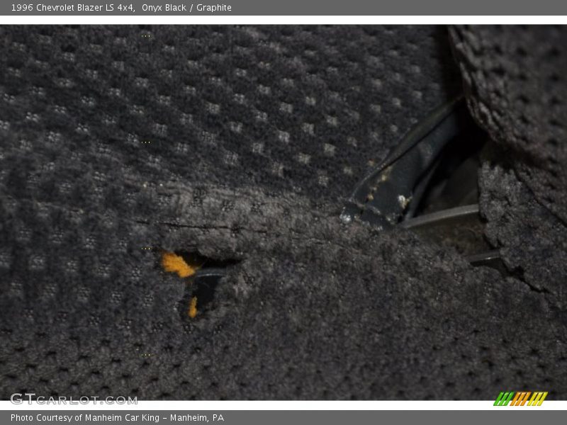 Onyx Black / Graphite 1996 Chevrolet Blazer LS 4x4
