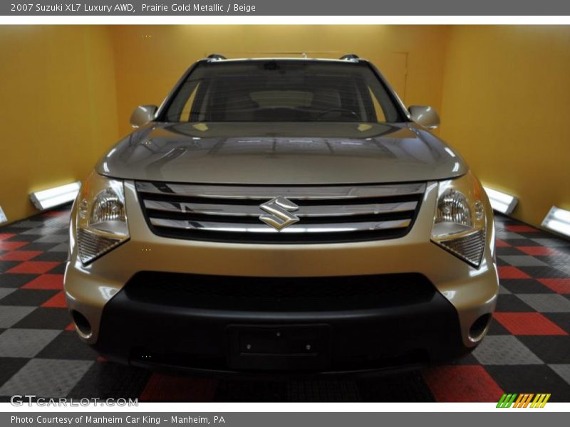 Prairie Gold Metallic / Beige 2007 Suzuki XL7 Luxury AWD
