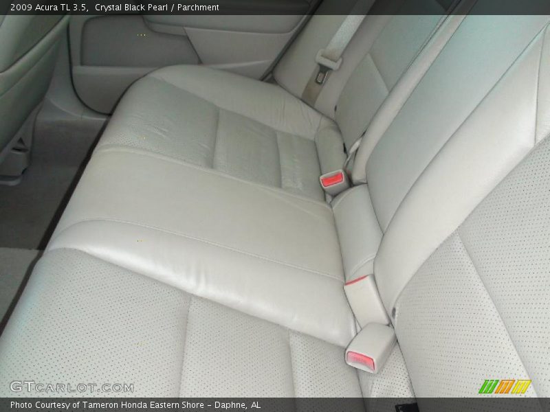 Crystal Black Pearl / Parchment 2009 Acura TL 3.5