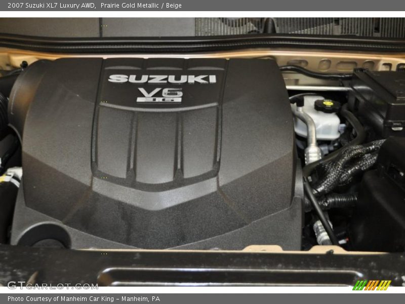 Prairie Gold Metallic / Beige 2007 Suzuki XL7 Luxury AWD