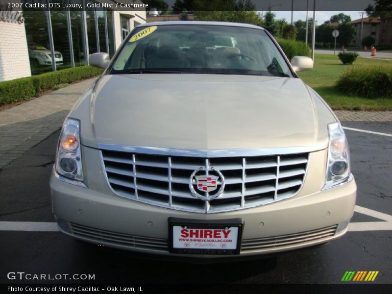 Gold Mist / Cashmere 2007 Cadillac DTS Luxury