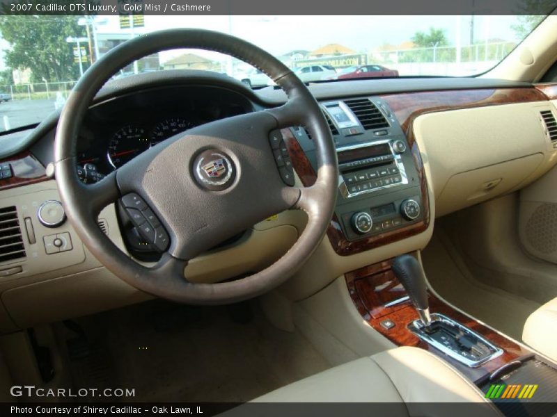 Gold Mist / Cashmere 2007 Cadillac DTS Luxury