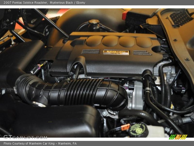 Mysterious Black / Ebony 2007 Pontiac Solstice Roadster