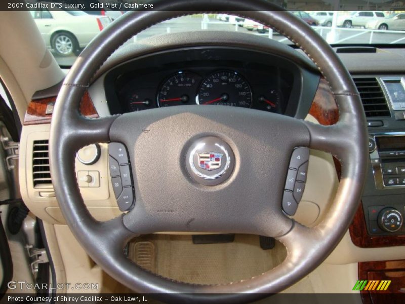 Gold Mist / Cashmere 2007 Cadillac DTS Luxury