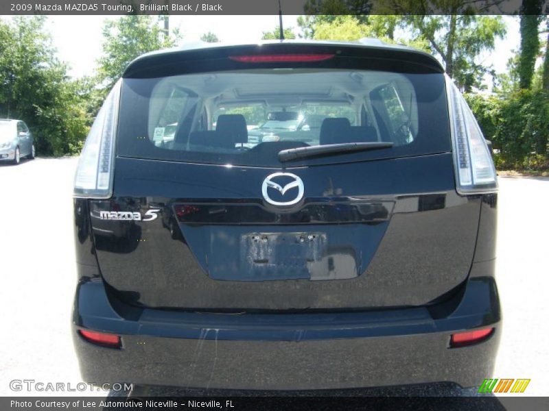 Brilliant Black / Black 2009 Mazda MAZDA5 Touring