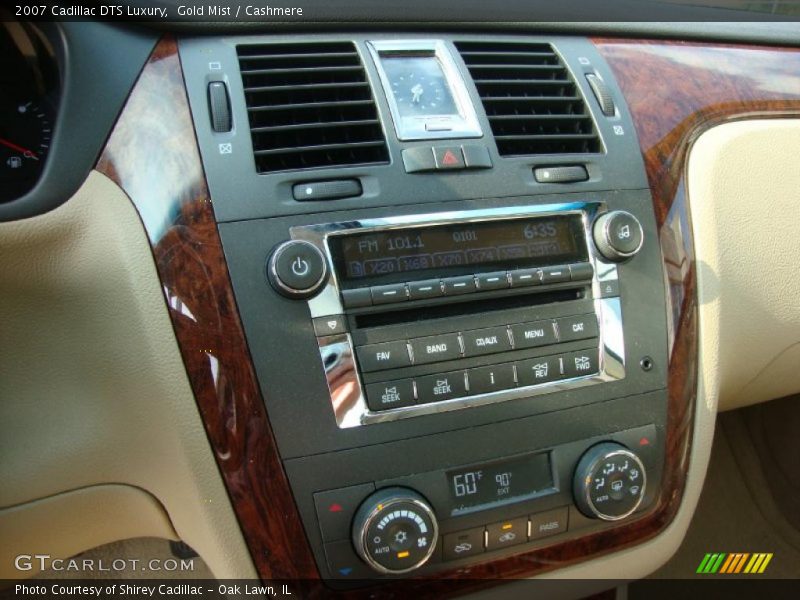 Gold Mist / Cashmere 2007 Cadillac DTS Luxury
